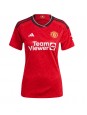 Ženski Nogometna dresi replika Manchester United Donny van de Beek #34 Domači 2023-24 Kratek rokav